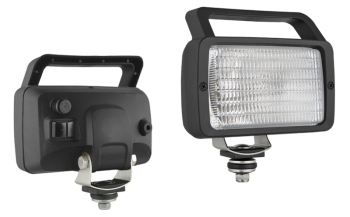 Phare de travail halogène avec interrupteur