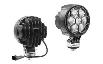Phare de travail avec LEDs, câble et connecteur HB3 2P Cap