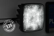 Des lampes de travail LED de haute qualité pour chaque poche – CRK2 de WESEM avec un large éventail d'applications pour les véhicules, maintenant aussi dans une version avec homologation en marche arrière (CRK2-AR)