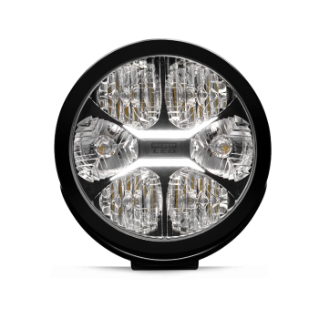 FERVOR 220 phares de route et feux de position à LED BLACK SERIES
