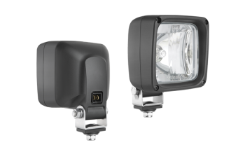 Phare de travail halogène avec connecteur AMP Faston AMP intégré