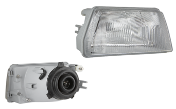 Phare avant pour Fiat Cinquecento, type H4 - gauche, avec correcteur manuel
