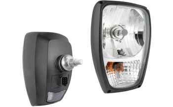 Phare avant type H4 avec connecteur DT04-6P - droit / gauche