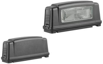 Feu de plaque d'immatriculation