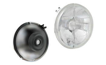 Insert de phare pour Fiat 600, type H4 (feux: de croisement, de route)