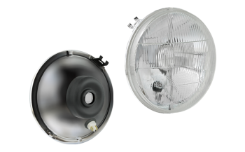 Insert de phare pour Fiat 600, type H4 (feux: de croisement, de route, de position)